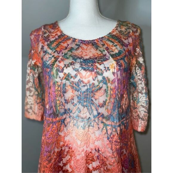 Women’s Asymmetrical Dress Long Top Tunic SMALL - Picture 1 of 7
